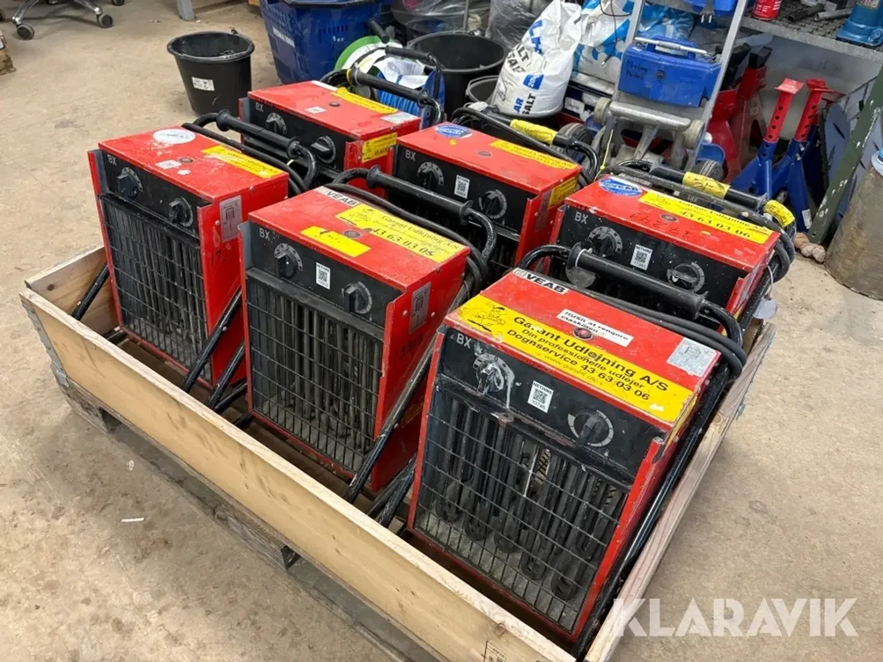 Billede 1 - Varmeblæser Veab BX9 - 6 styk