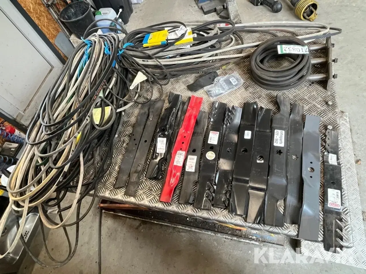 Billede 1 - Lot - Knive og remme