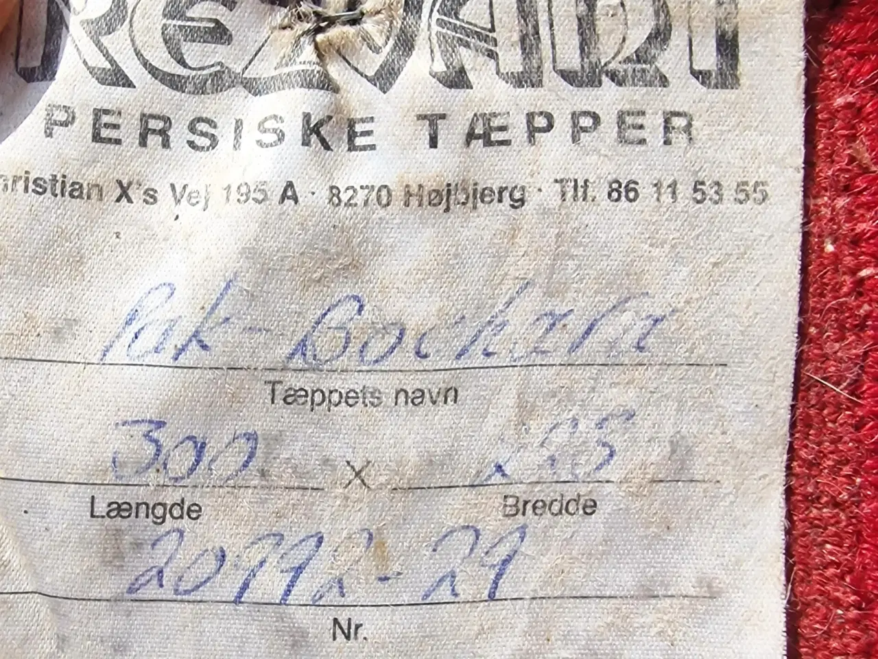 Billede 8 - Ægte Pak-Bochara tæppe.