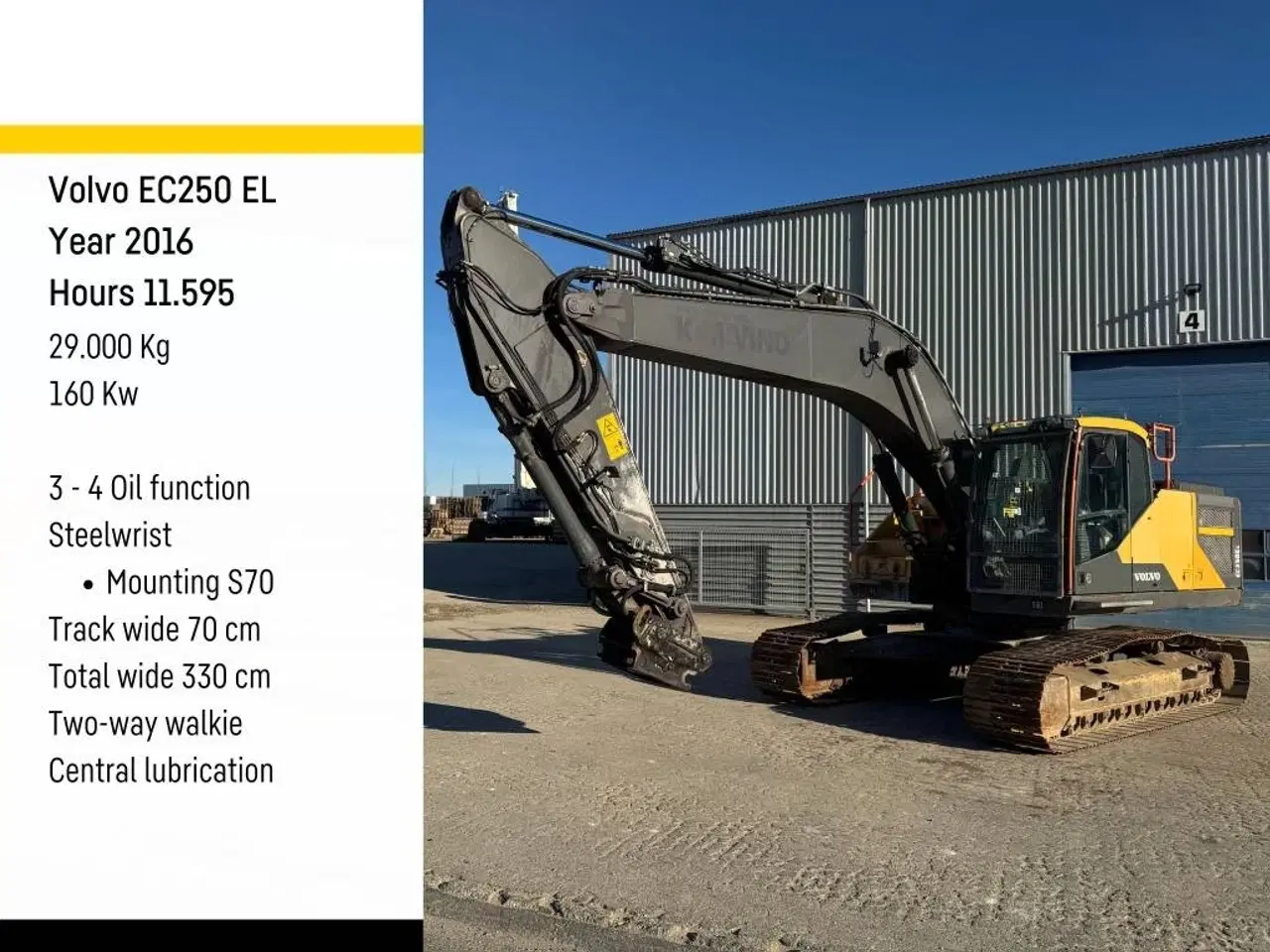 Billede 1 - Volvo EC 250 EL