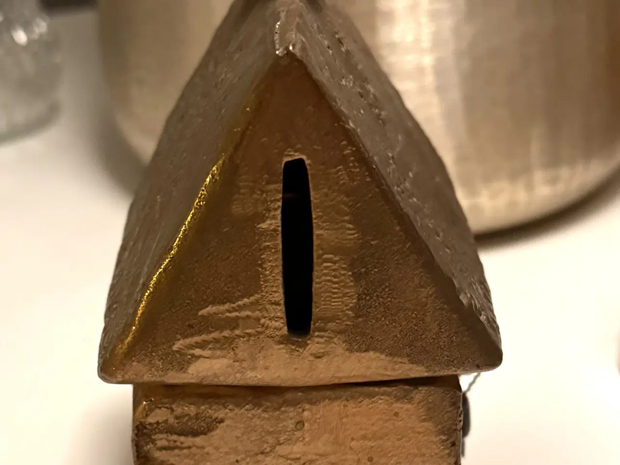 Billede 4 - Erik Heide Bronze fuglehus med plombering 