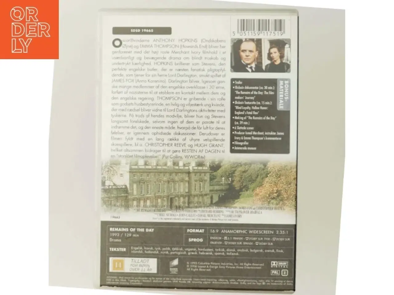Billede 3 - Resten af dagen DVD