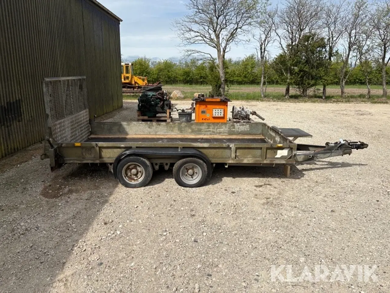 Billede 4 - Maskintrailer Ifor Williams GP 126 3500 kg. 2-akslet