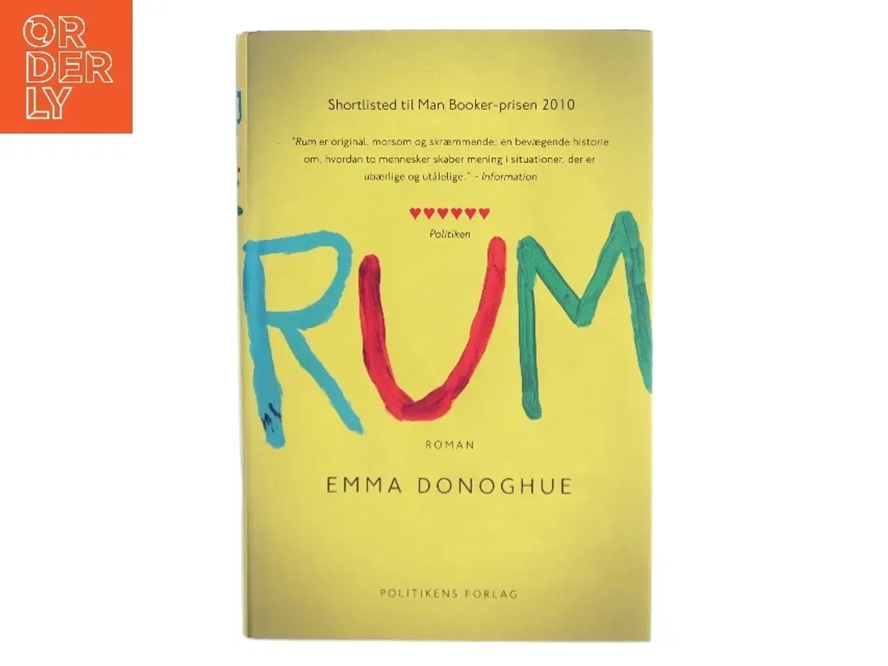 Billede 1 - Rum af Emma Donoghue (Bog)