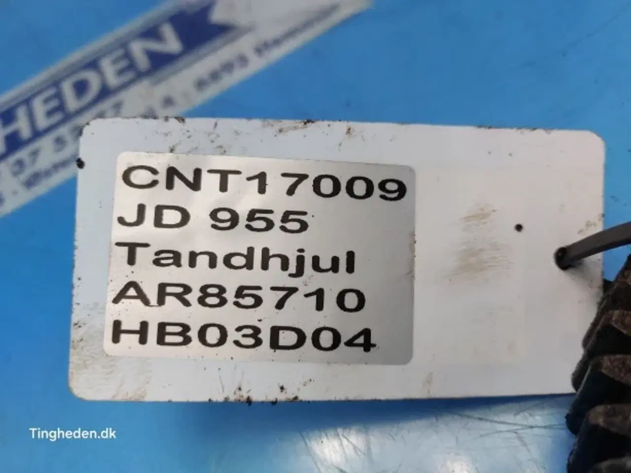 Billede 9 - John Deere 955 Tandhjul AR85710