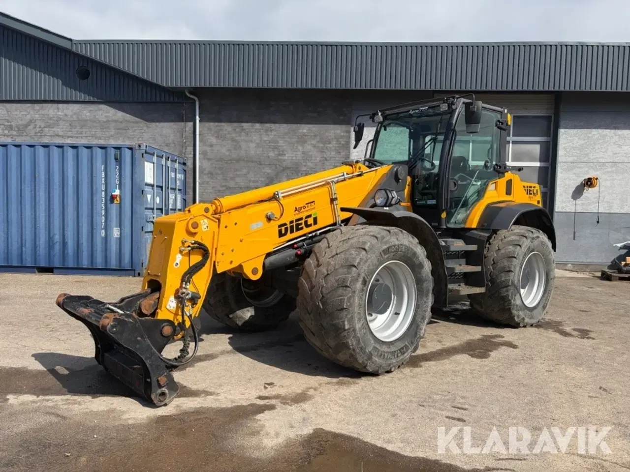Billede 2 - Teleskoplæsser Dieci AGRI PIVOT T90 med knækstyring og udskud