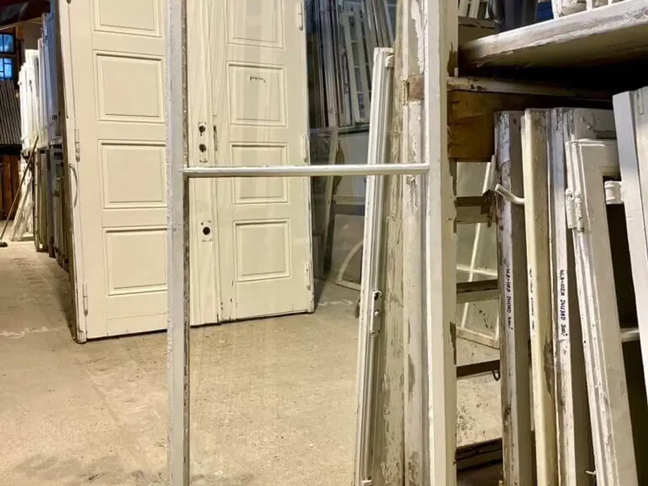 Billede 2 - Stor 2-ruders forsatsramme m. trukket glas