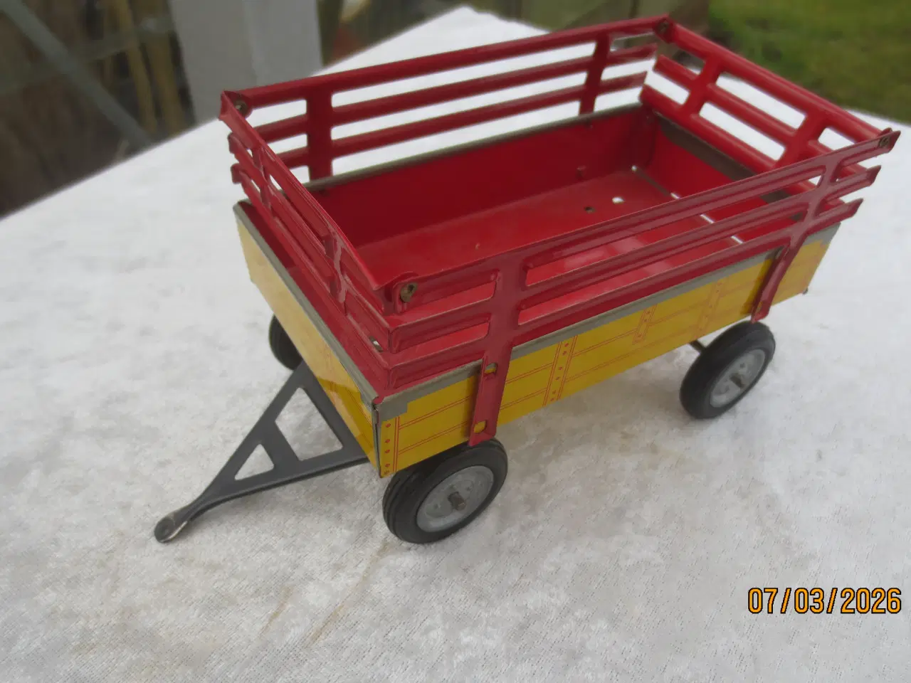 Billede 6 - 1 stk Retro Model Traktor John Deere 3120 