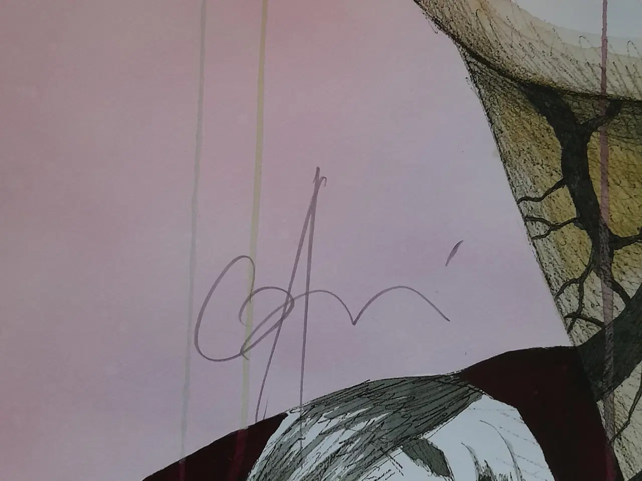 Billede 2 - Ole aakjær plakat 70 x 100 cm