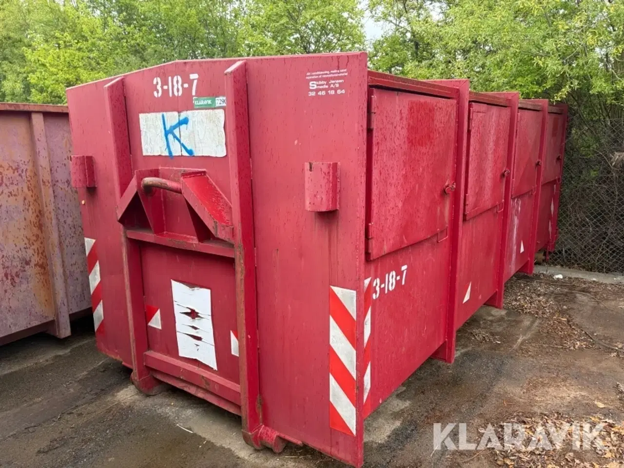 Billede 1 - Lukket container