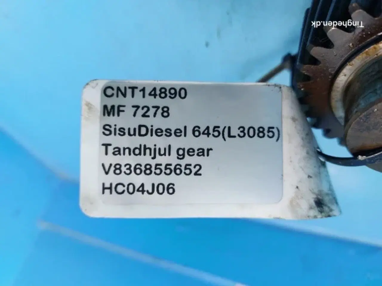 Billede 10 - SisuDiesel 645 Tandhjul Gear V836855652