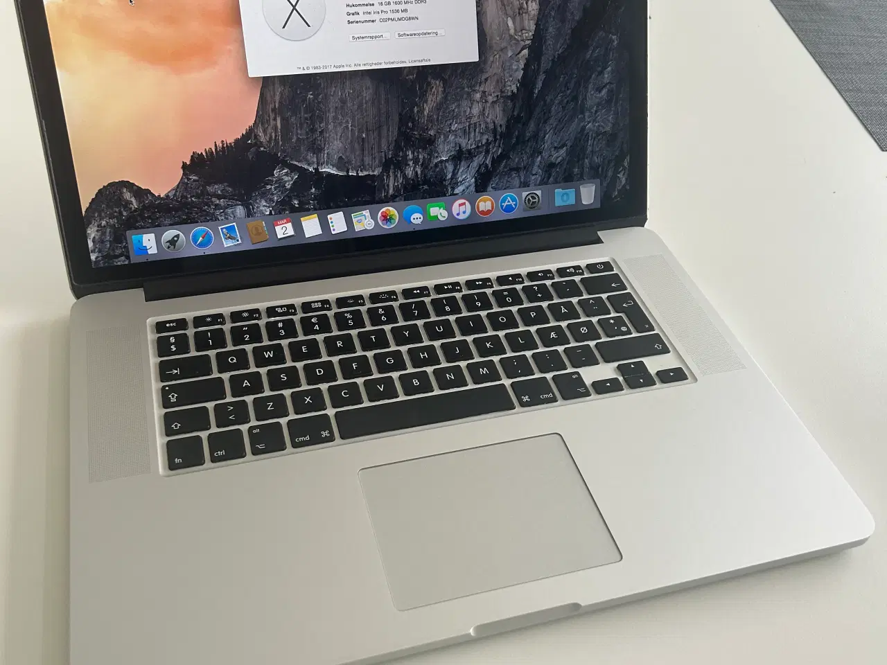 Billede 1 - MacBook Pro | 15,4” skærm