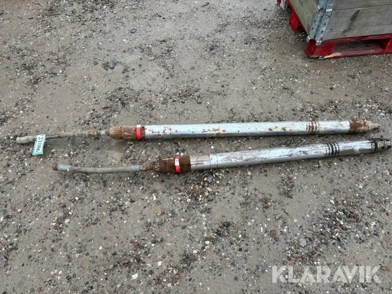 Billede 1 - Jordraketter 2 styk