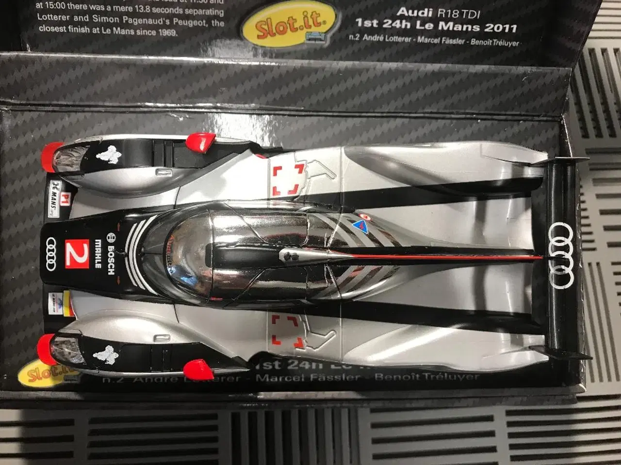 Billede 2 - Slot-It Audi R18 TDI - Carrera Digital