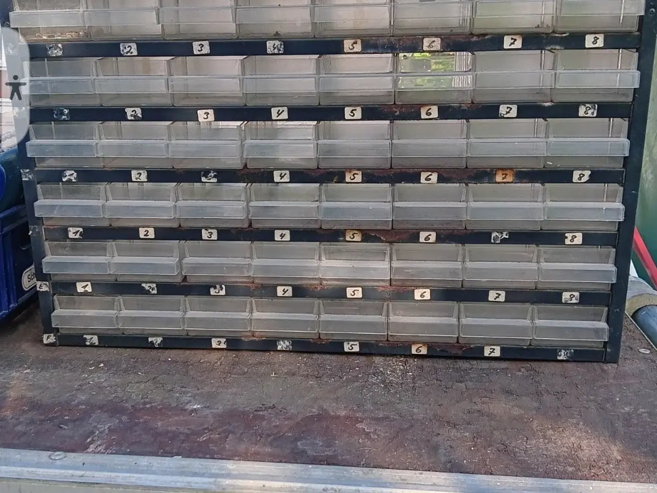 Billede 1 - Reol med 48 skuffer