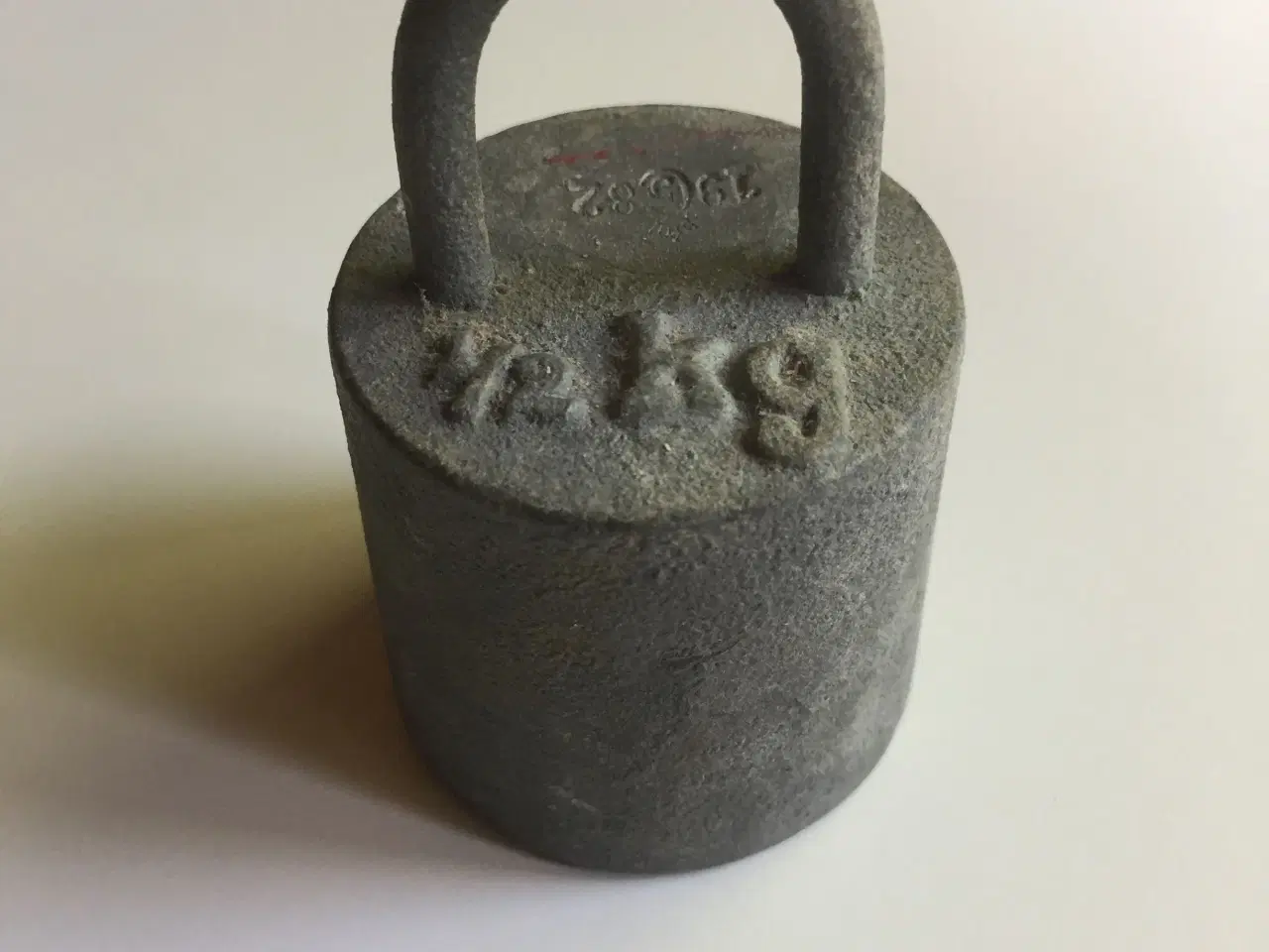 Billede 1 - Gammelt jernlod, ½ kg