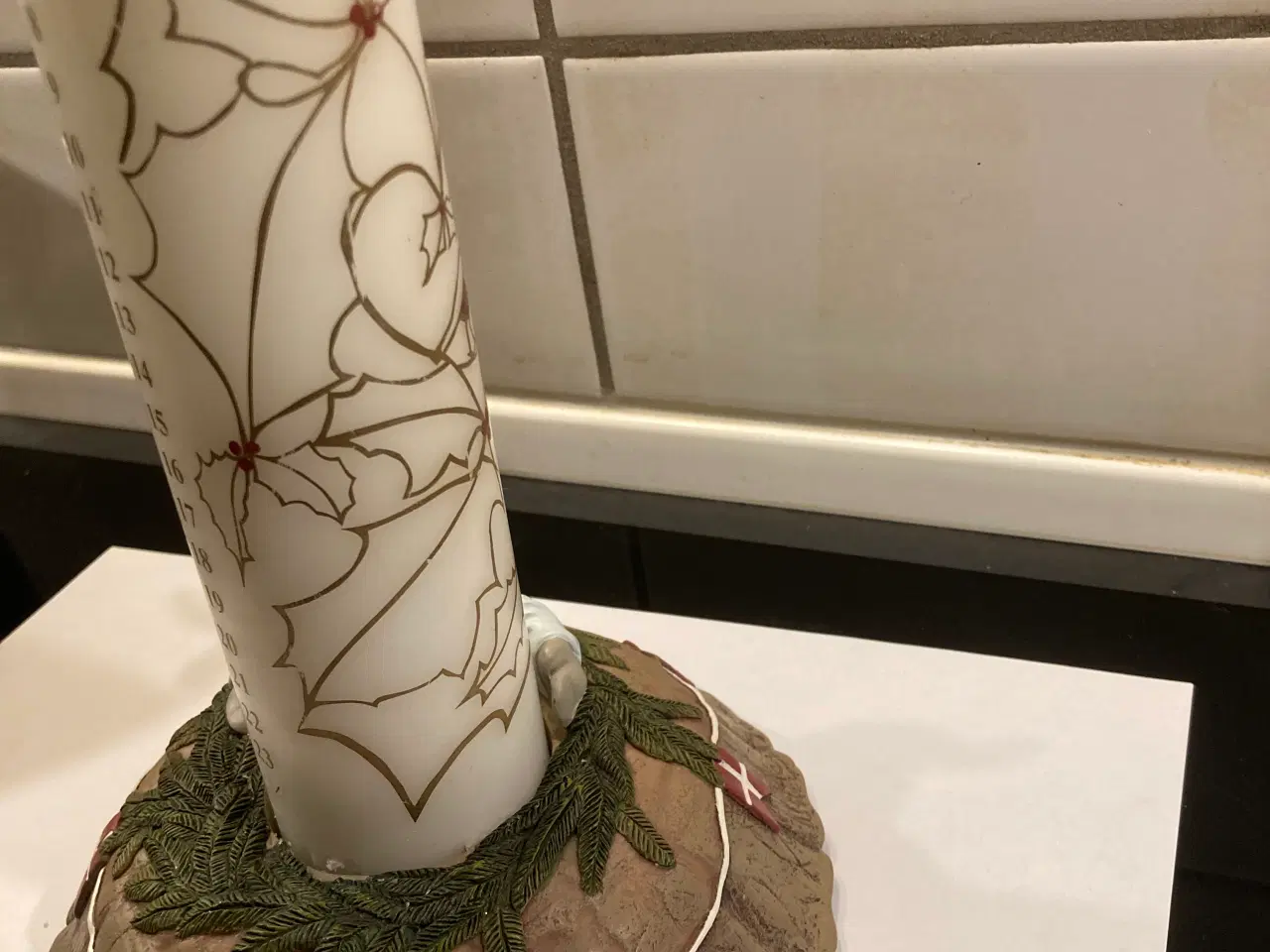 Billede 1 - Trip Trap lys holder med lys