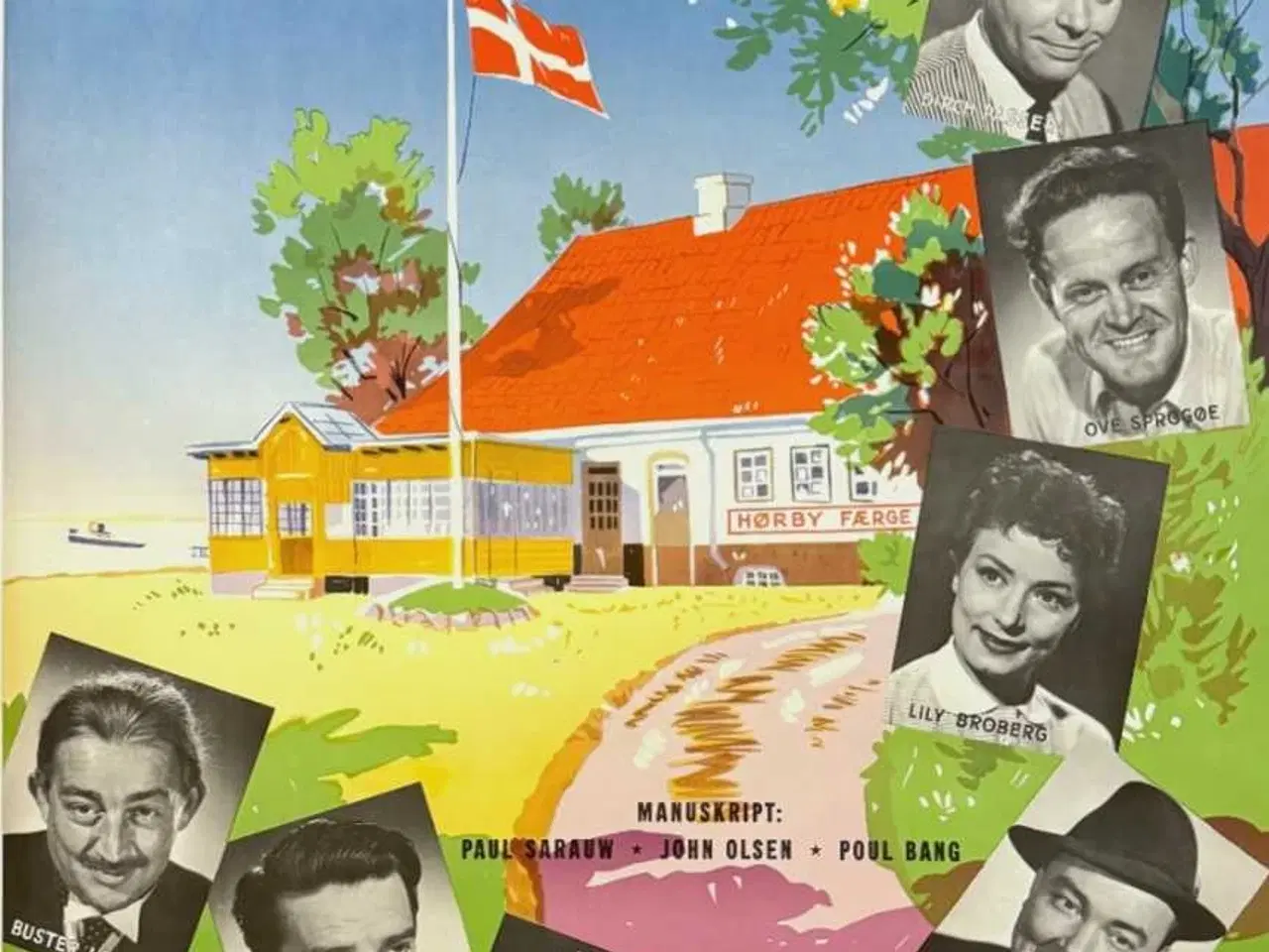 Billede 1 - Original filmplakat - Færgekroen