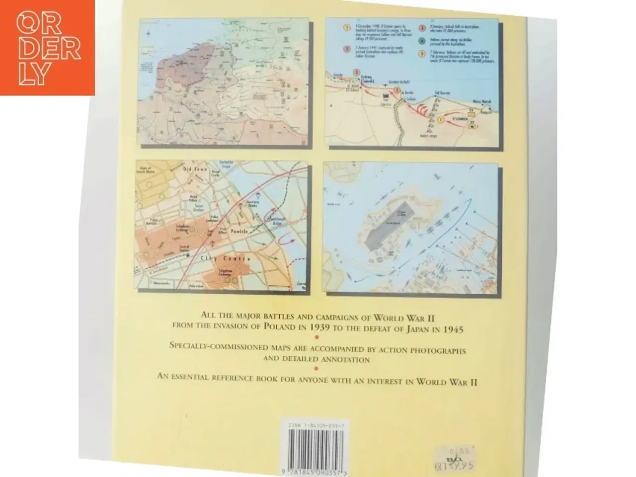 Billede 3 - Atlas of world war II (Bog)