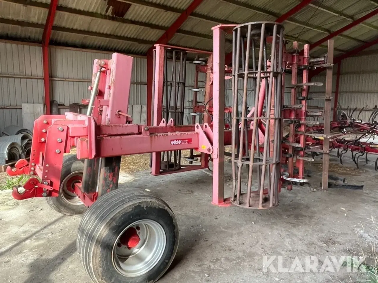 Billede 3 - såbedsharve med pakvalse MBW