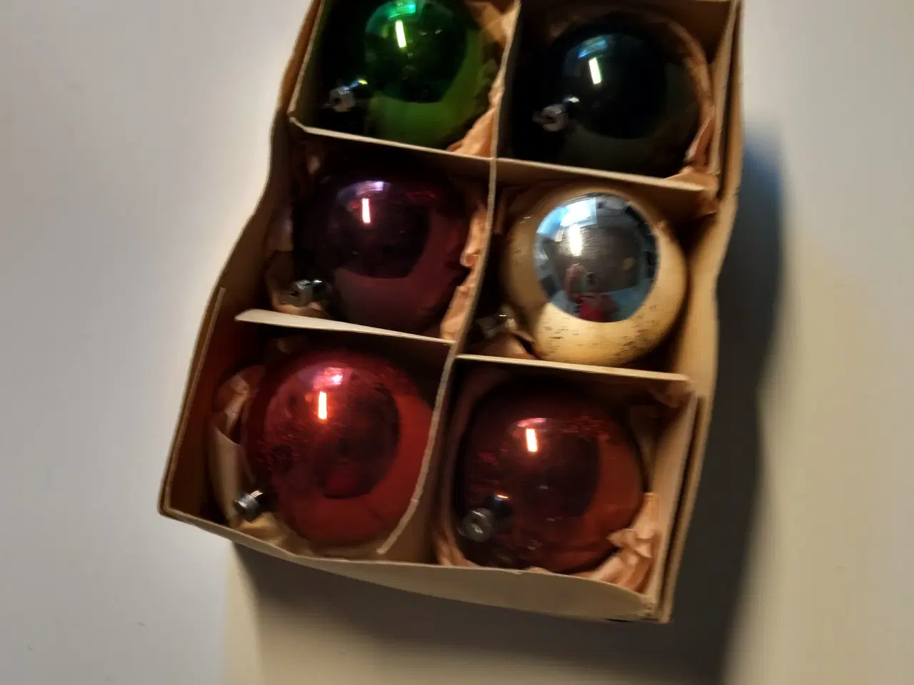 Billede 3 - Gamle julekugler i glas