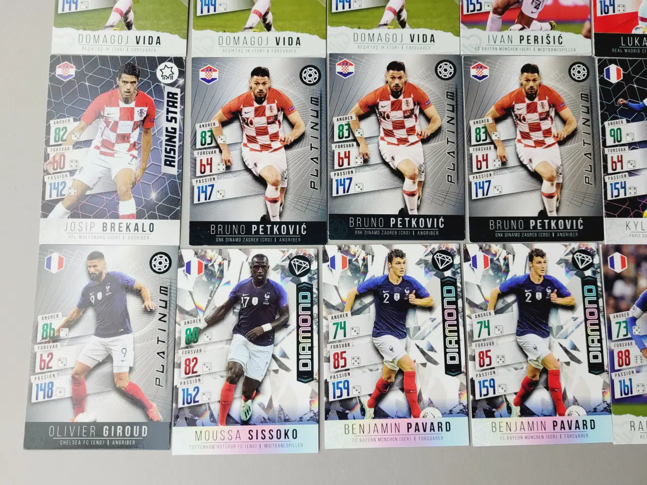 Billede 5 - ⭐️: Panini Adrenalyn XL fodboldkort – Samling på 3