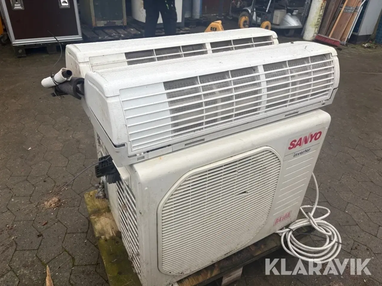 Billede 4 - Varmeblæser ude og inde komponenter Sanoy 2styk