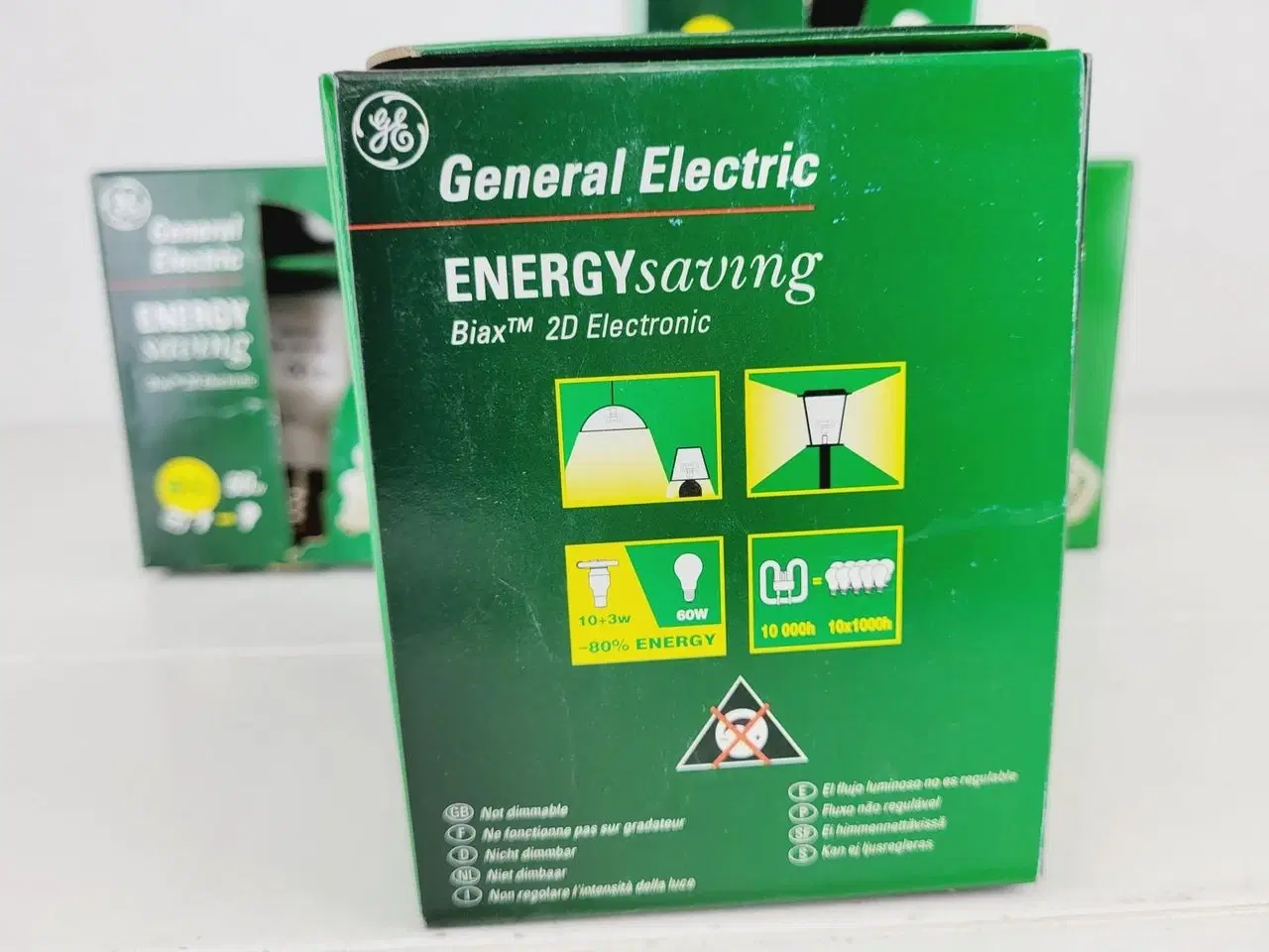 Billede 3 - 5 stk - General Electric Energy Saving Biax 2D 