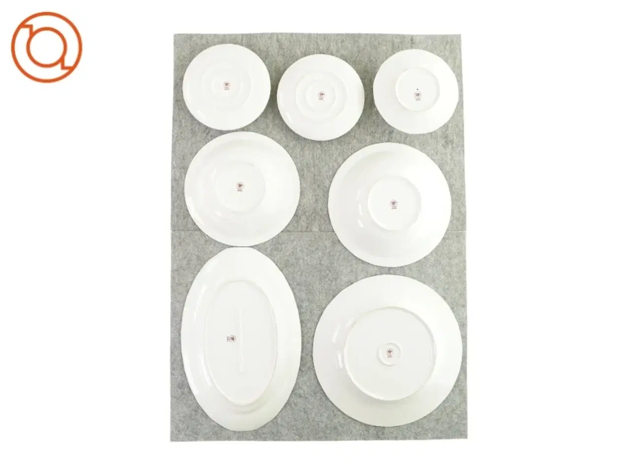 Billede 4 - Stort porcelænsstel
