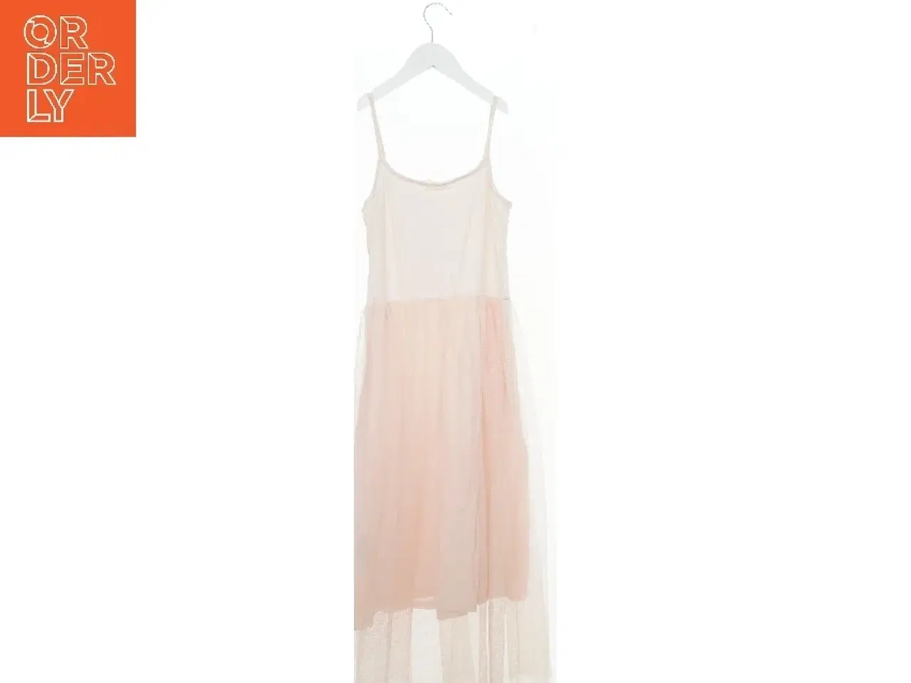 Billede 2 - Beige kjole med stropper fra H&M (str. 158)