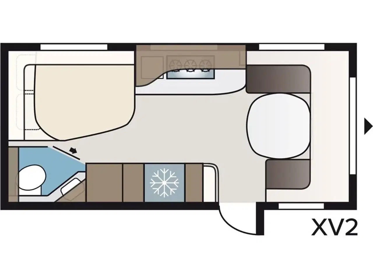 Billede 2 - 2025 - Kabe Smaragd 520 XL KS Premium Line