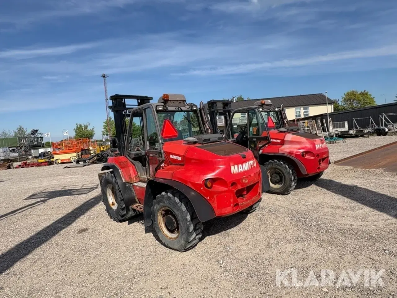 Billede 6 - Gaffeltrucks Manitou M50-4 2 styk