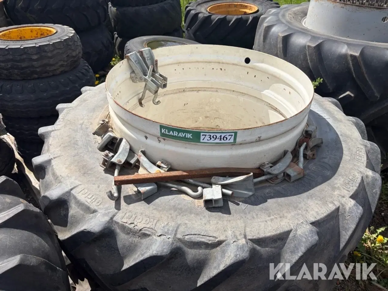 Billede 10 - Tvillingehjul Continental 18.4R38 2 styk med spænder