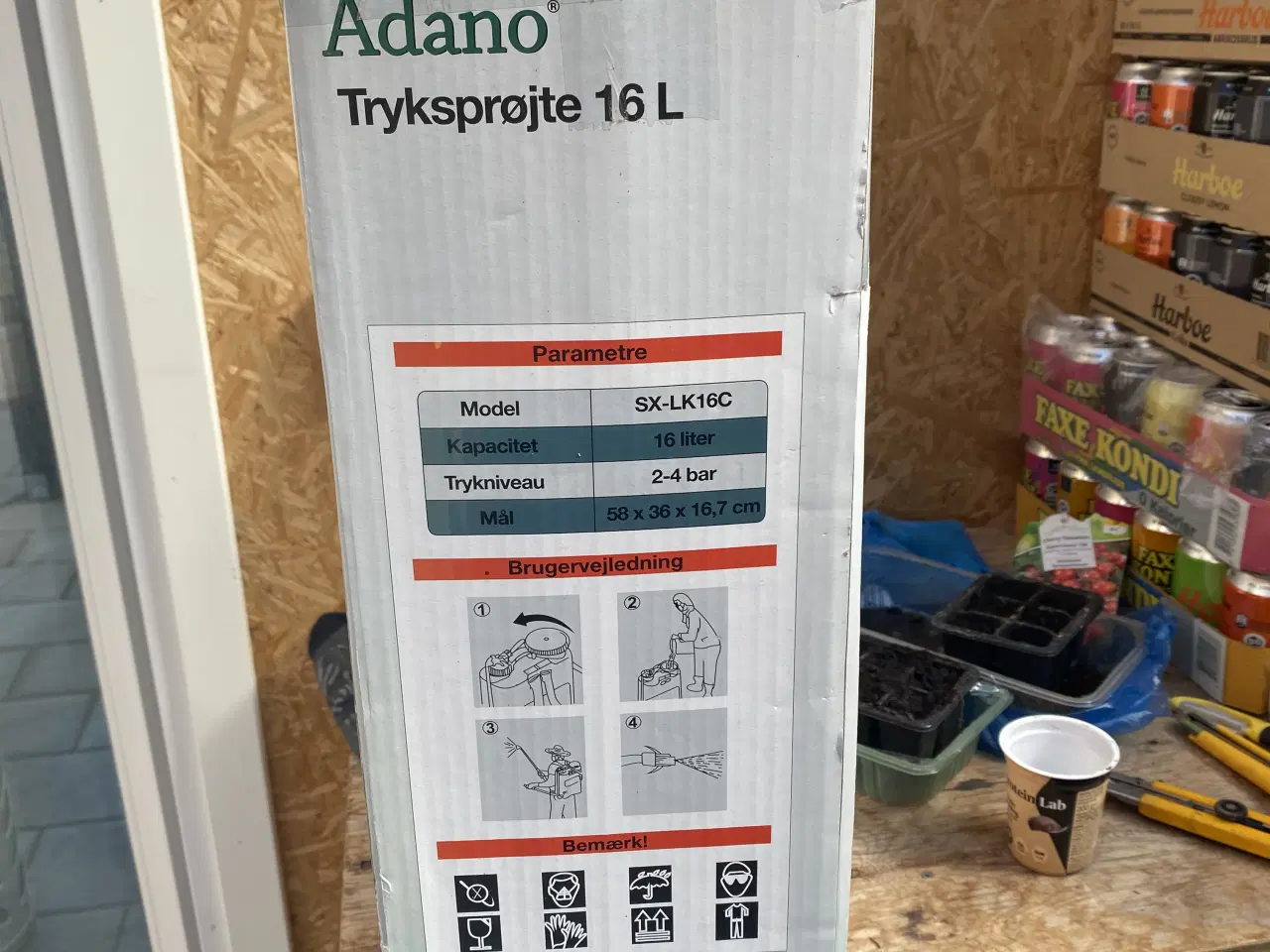 Billede 3 - Tryksprøter 16 Liter 