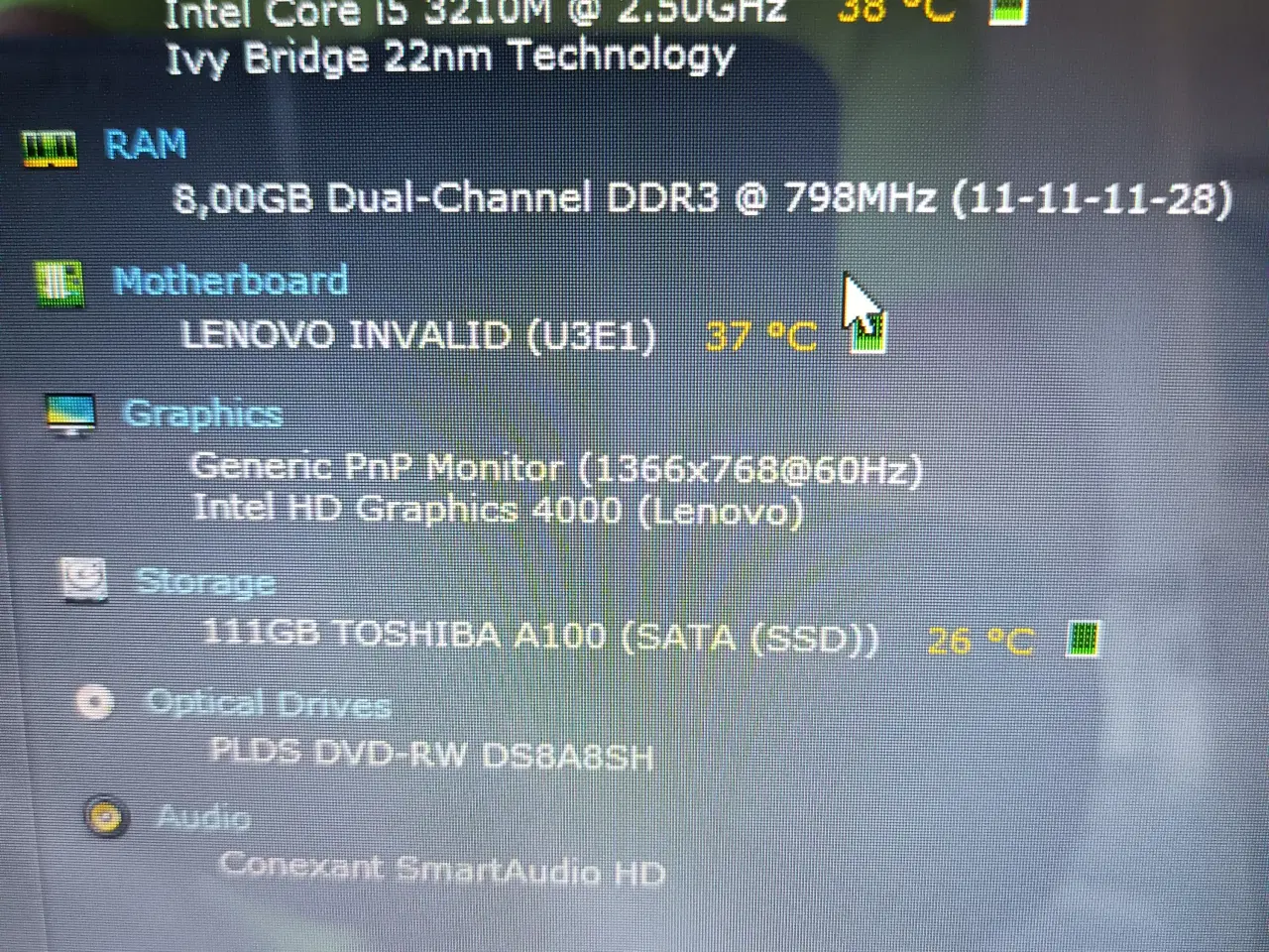 Billede 3 - Lenovo i5 2.50Ghz 8Gb ram med ssd