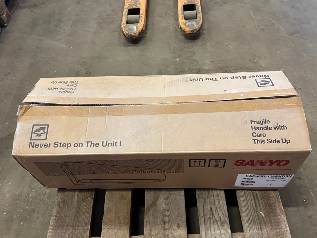 Billede 1 - Sanyo SAP-KRV126EHD Heat Pump 220-240V