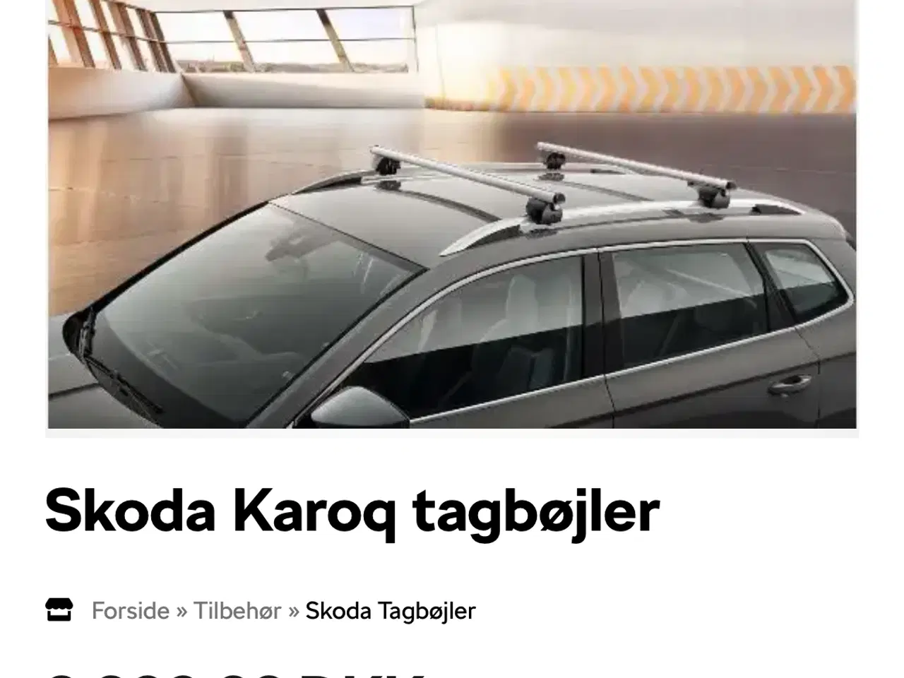 Billede 1 - Tagbøjler Skoda Karoq