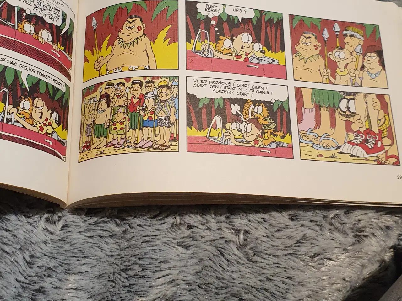 Billede 3 - Garfield tegneserie fra 1990