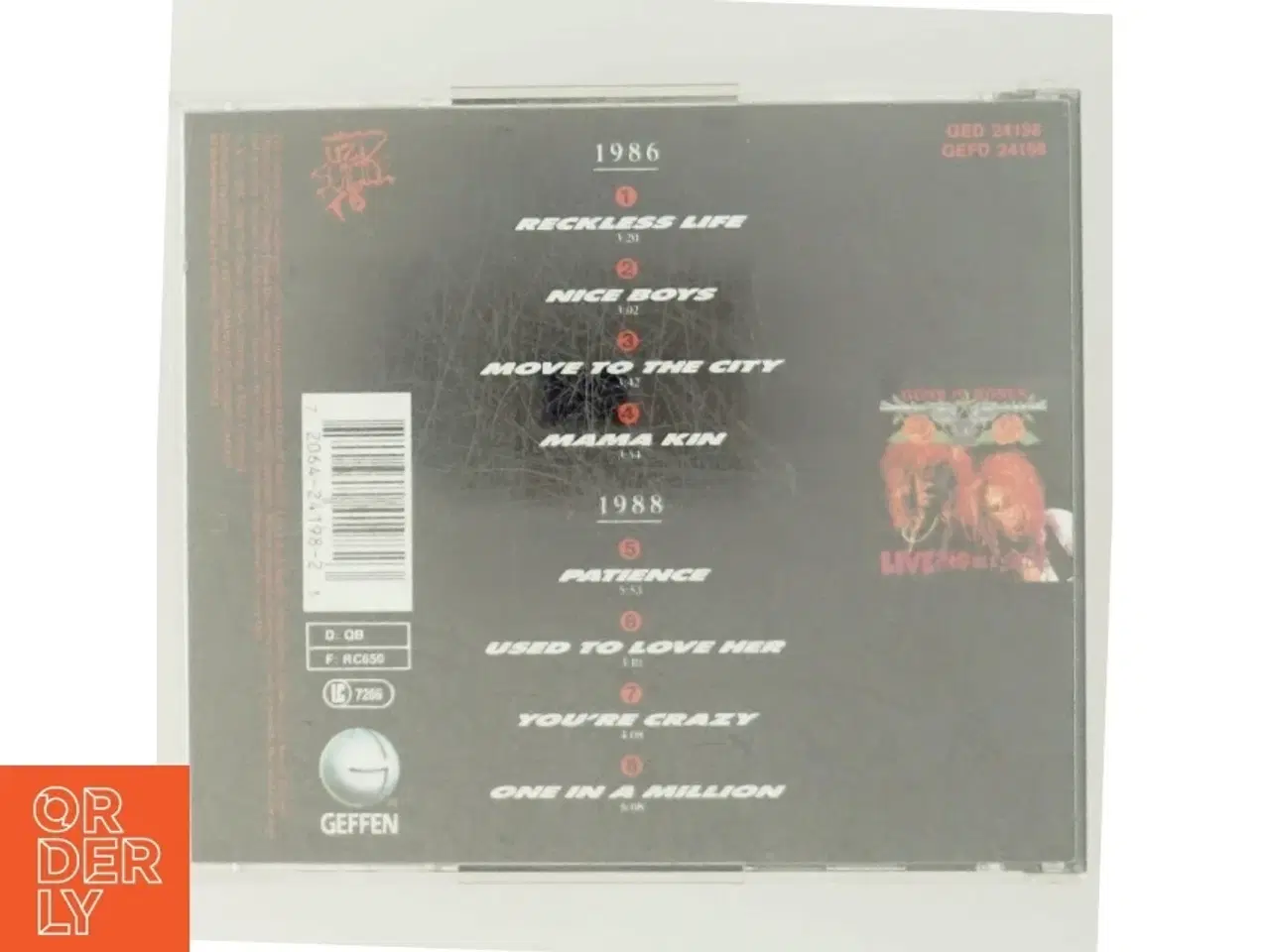 Billede 3 - Guns N&#39; Roses - G N&#39; R Lies CD fra Geffen Records