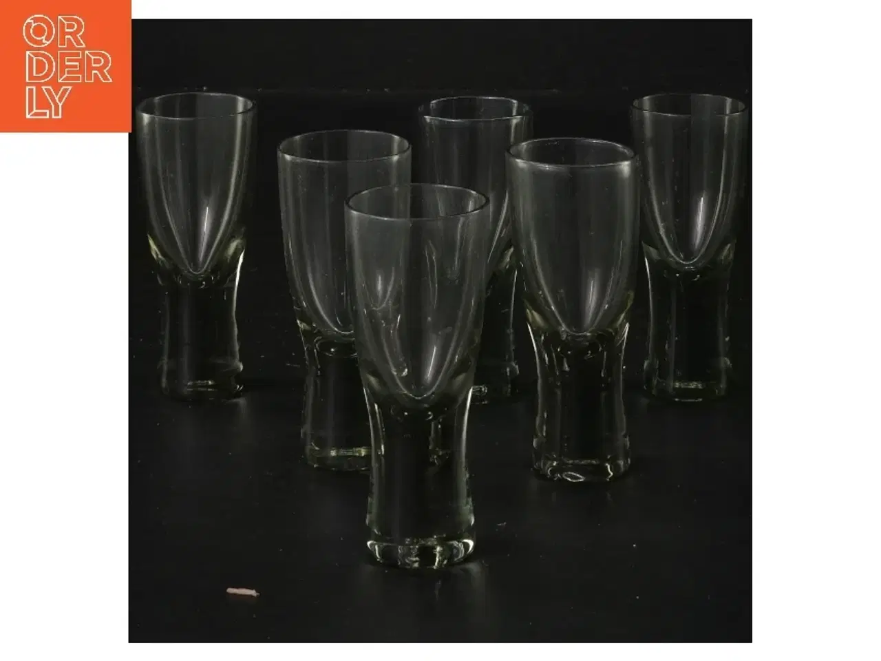 Billede 1 - Canada Smoke snapseglas (str. 6 stk Ø 3,5 cm længde 8,5 cm)