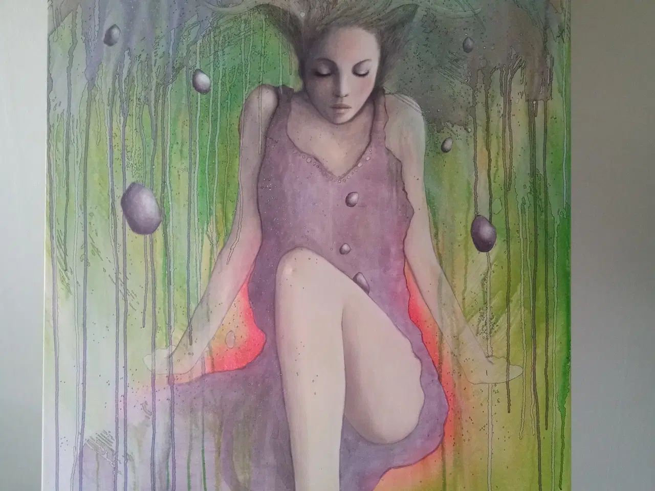 Billede 1 - Maleri Contemplation