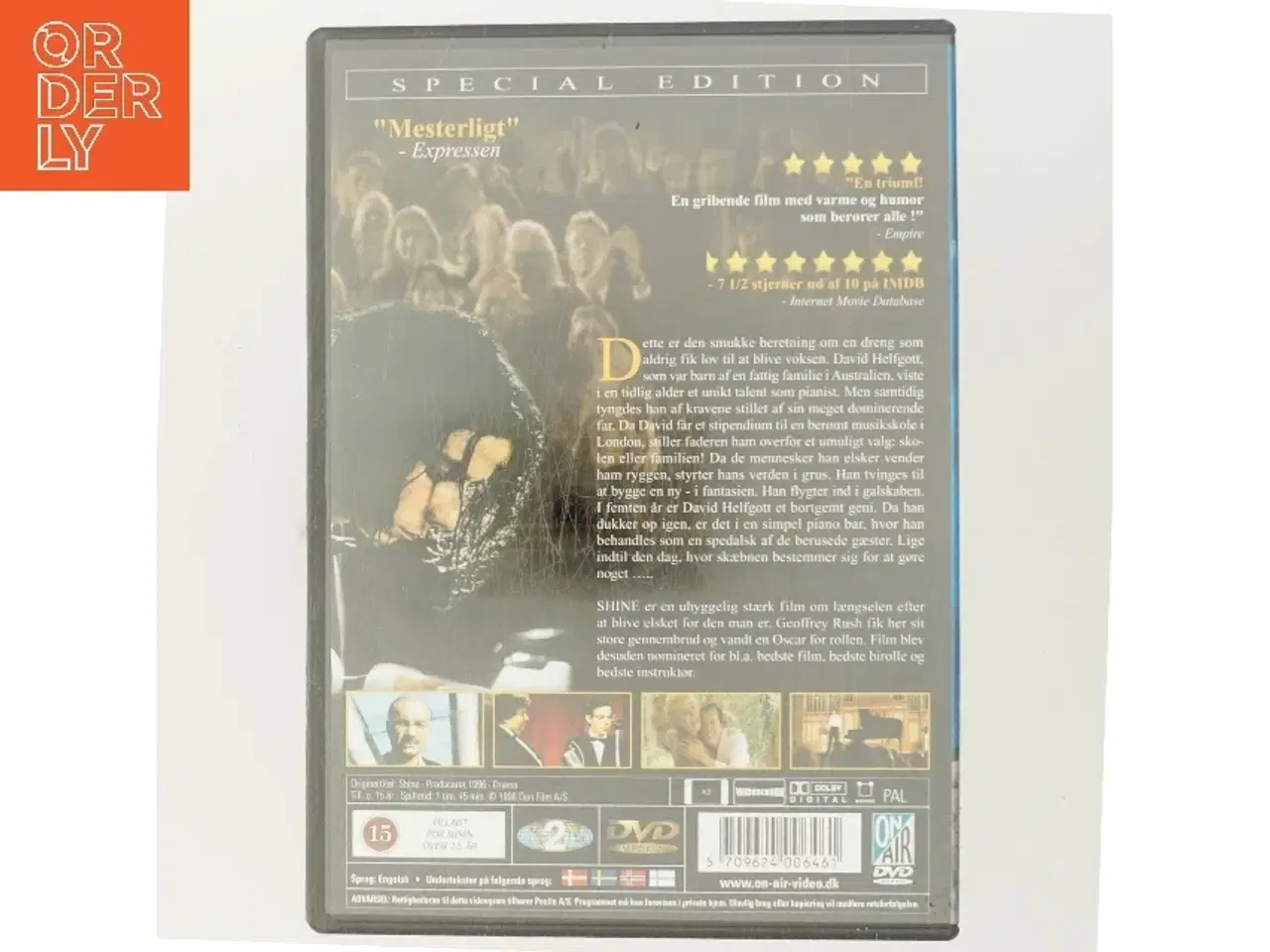 Billede 3 - Shine (On-air) med Geoffrey Rush (DVD)