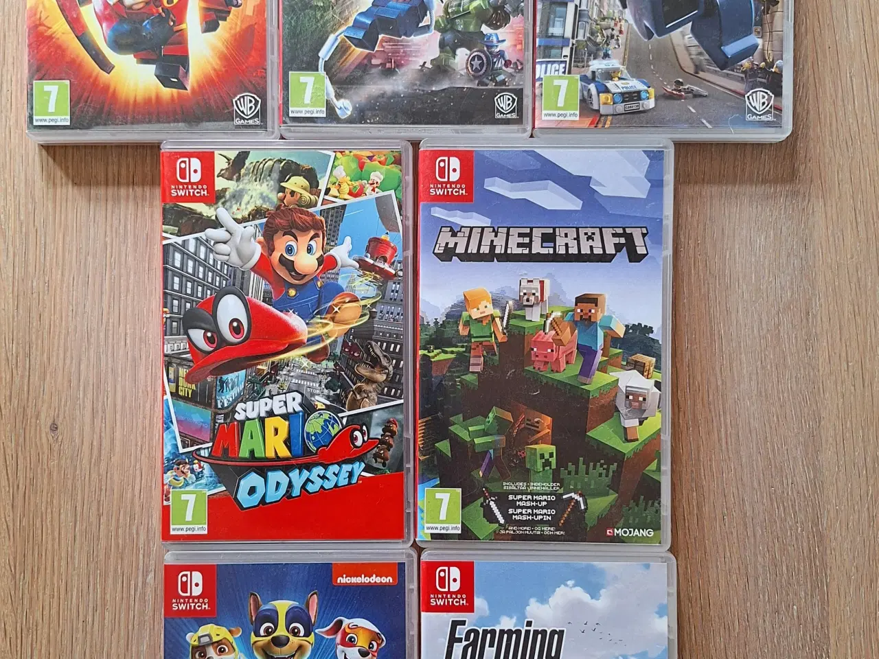 Billede 4 - Nintendo Swift i originale æsker. 7 spil, taske