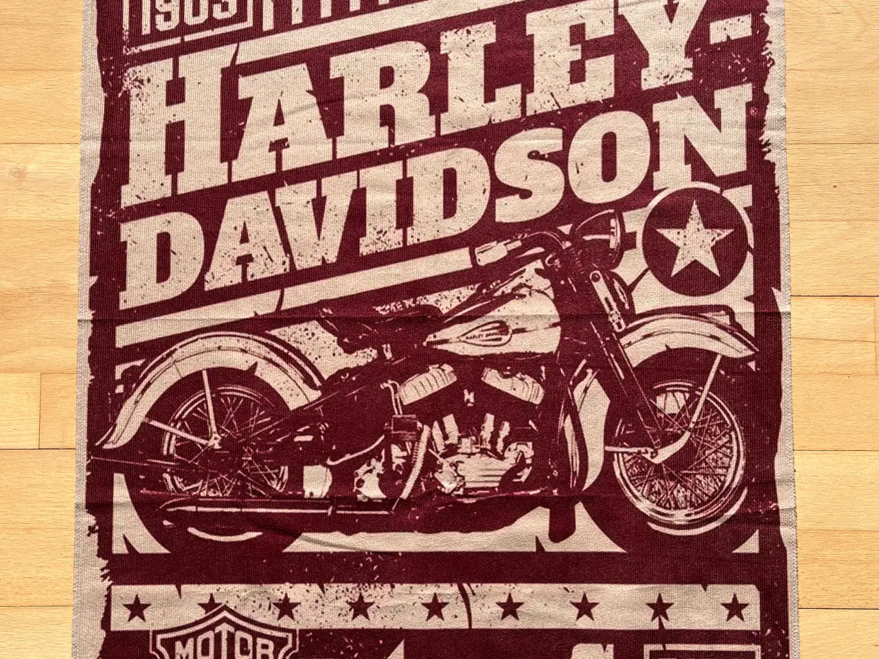 Billede 2 - Flag med Harley-Davidson 