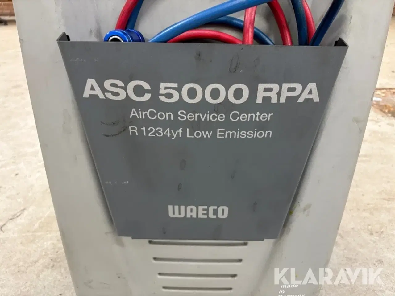 Billede 12 - Aircondition fyldestation Waeco ASC5000 RPA