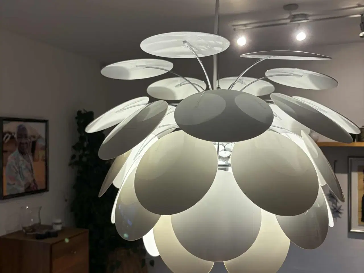 Billede 2 - Marset Discoco Pendel Medium Ø53 - Hvid