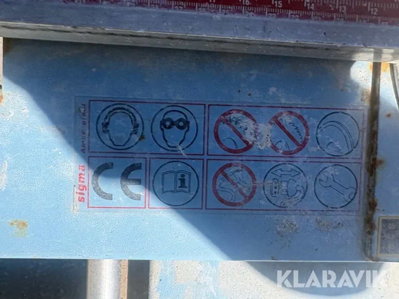 Billede 10 - Fliseskæremaskine Sigma 9M1