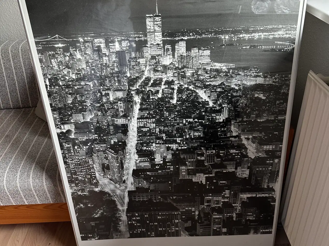 Billede 1 - New York i ALU ramme