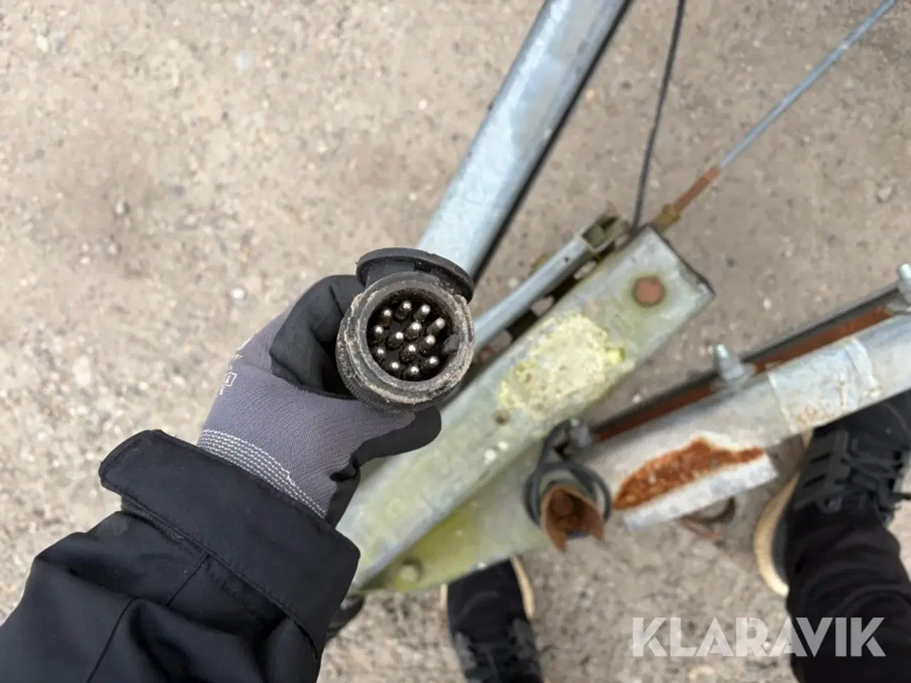 Billede 11 - Maskintrailer Brenderup 2000 kg med tip og alubund