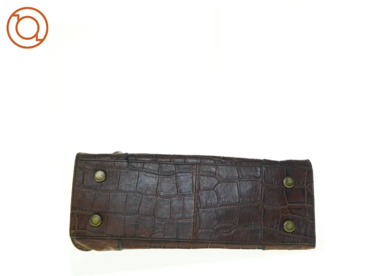 Billede 3 - Læder skuldertaske fra Fossil (str. 36 x 36 x 13 cm)